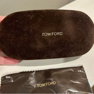 Tom Ford Brown Eyewear Case